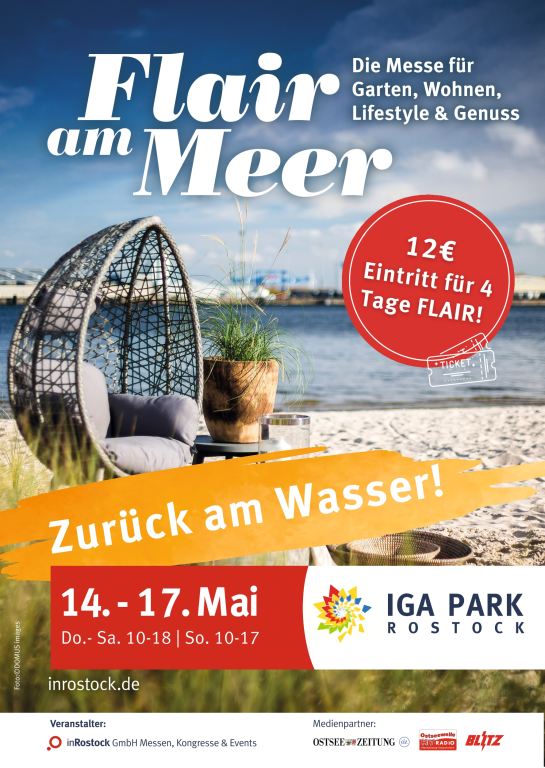Plakat FLAIR AM MEER 2026 Plakat FLAIR AM MEER 2026