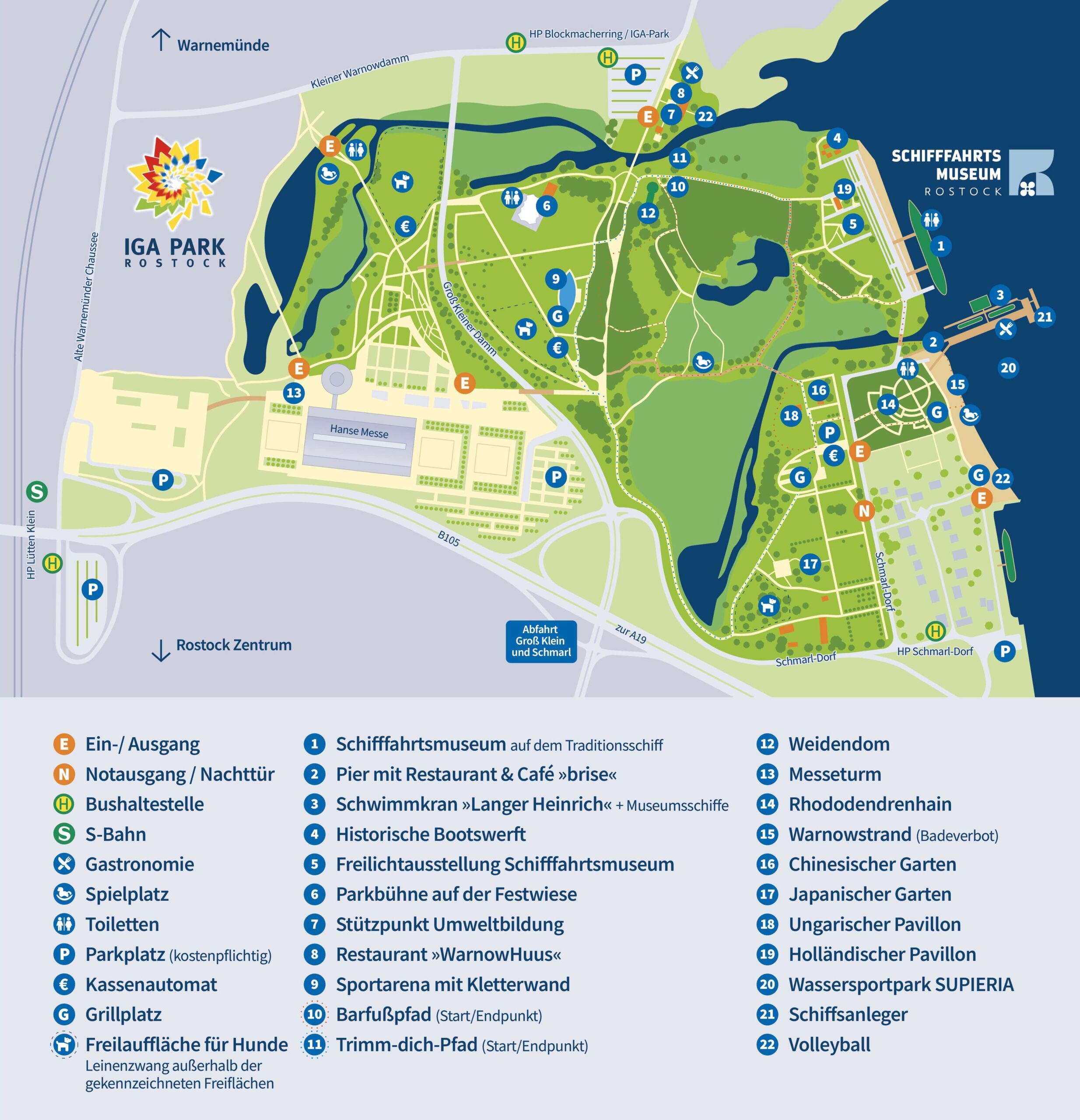 IGA Park Geländeplan
