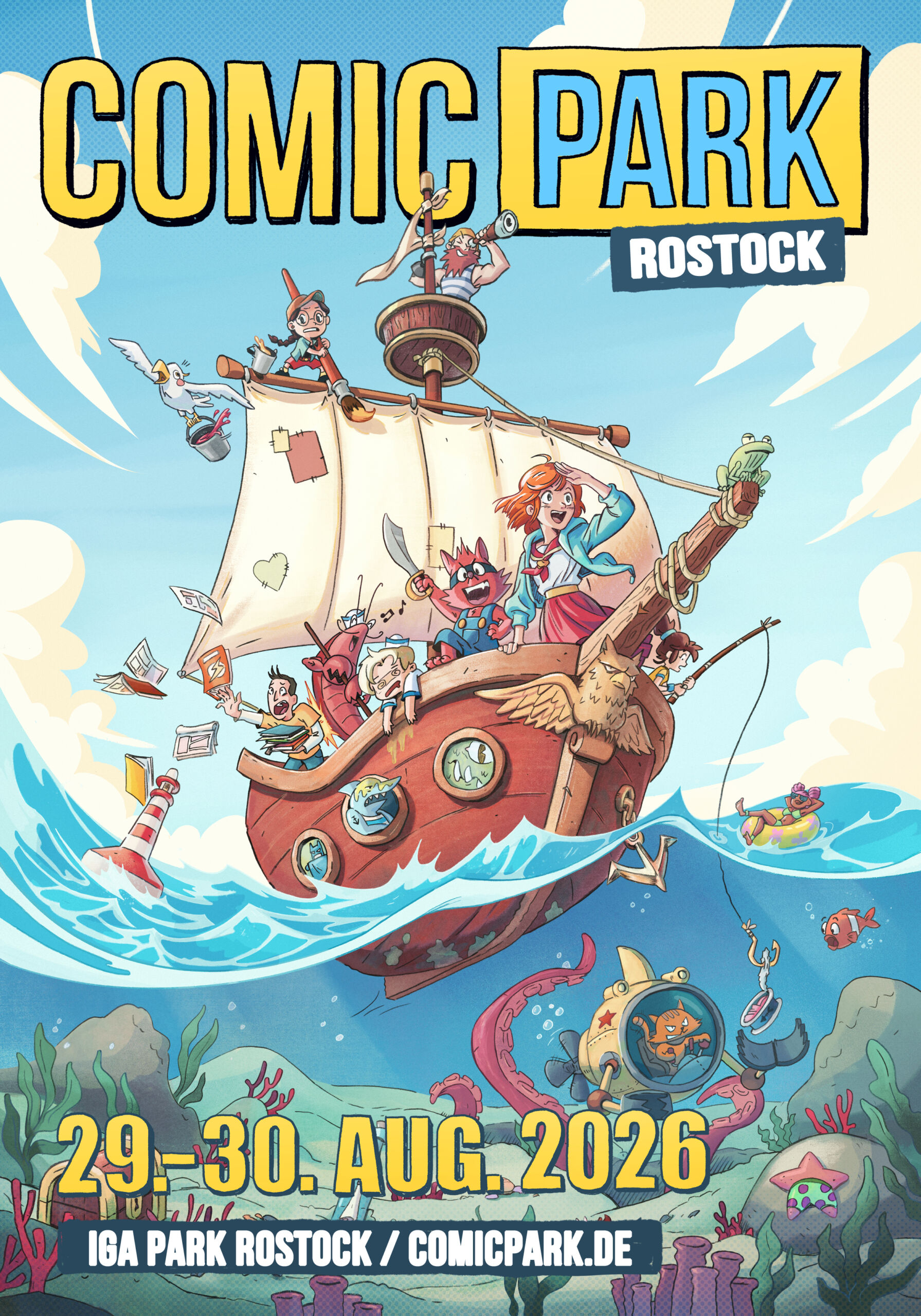 Comicpark Poster 2026 Rostock Klein comicpark poster 2026 rostock klein